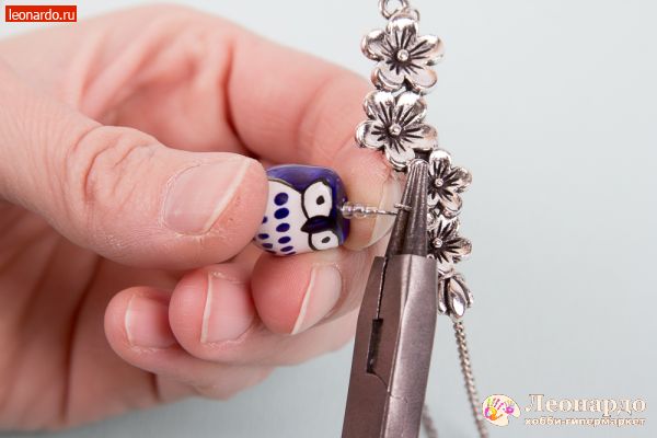 Колье «Сова» - "Леонардо" хобби-гипермаркет - товары для хобби и рукоделия